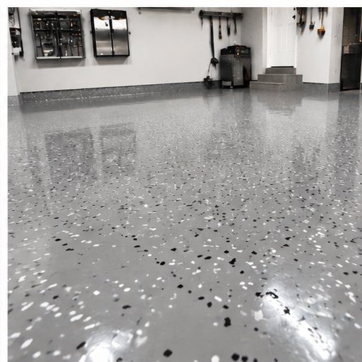 Epoxy chip floor coating Burlington County NJ